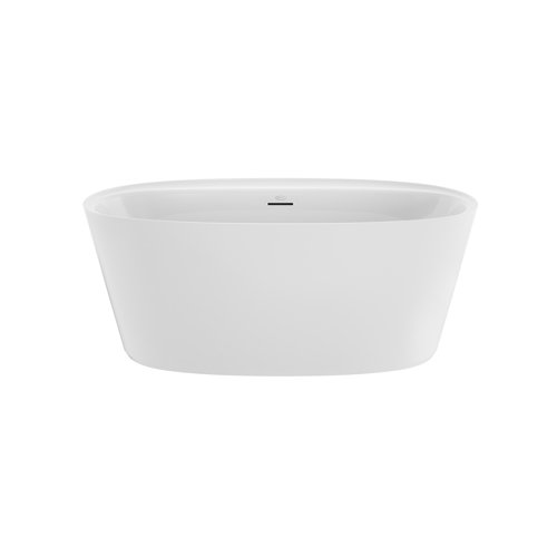 JACUZZI® Amalia 59" x 32" Freestanding Soaking Acrylic Bathtub